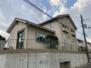 京都府精華町N様邸の戸建て住宅外部塗装工事